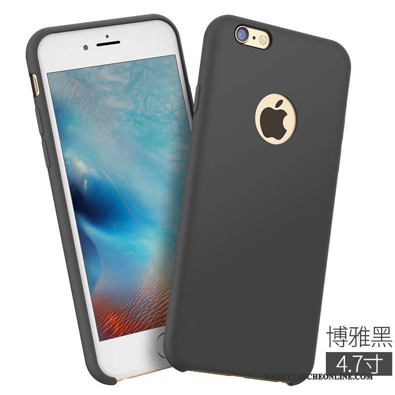 Hülle iPhone 6/6s Taschen Muster Nubuck, Case iPhone 6/6s Silikon Rot Blau