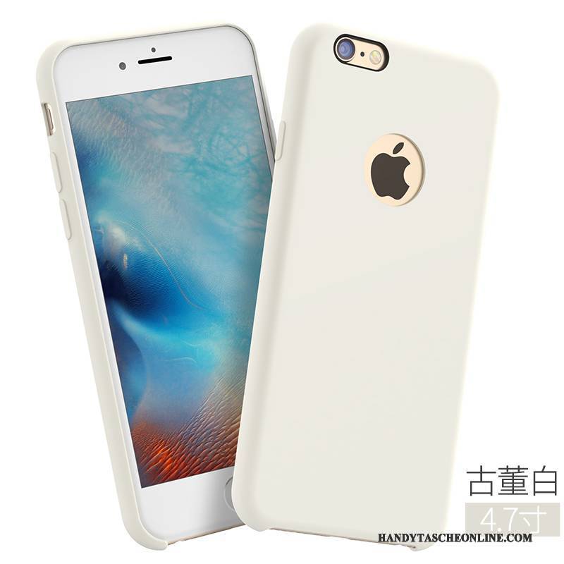 Hülle iPhone 6/6s Taschen Muster Nubuck, Case iPhone 6/6s Silikon Rot Blau
