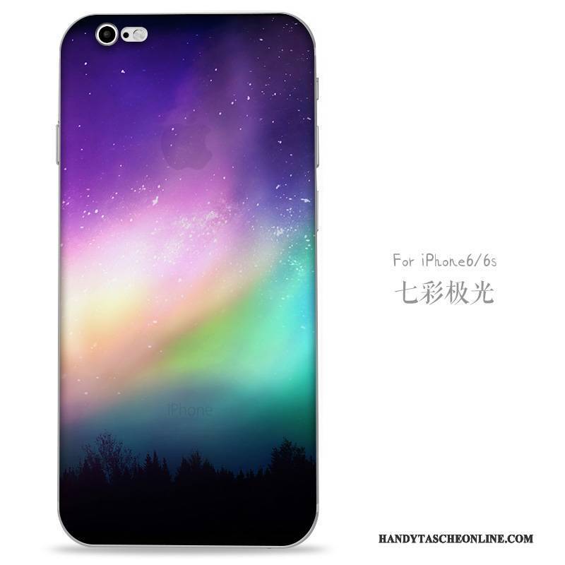 Hülle iPhone 6/6s Taschen Trend Transparent, Case iPhone 6/6s Schutz Gelb Neu