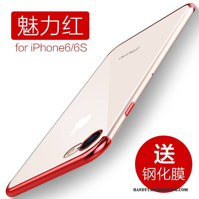 Hülle iPhone 6/6s Weiche Anti-sturz Handyhüllen, Case iPhone 6/6s Taschen Neu Gold