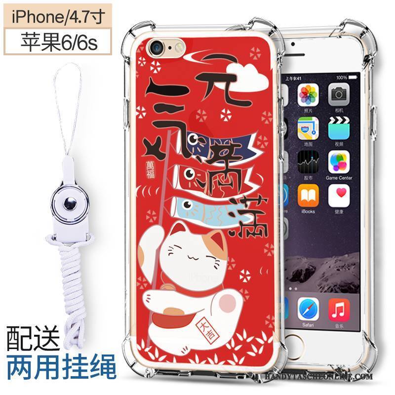 Hülle iPhone 6/6s Weiche Handyhüllen Neu, Case iPhone 6/6s Silikon Anti-sturz Trend