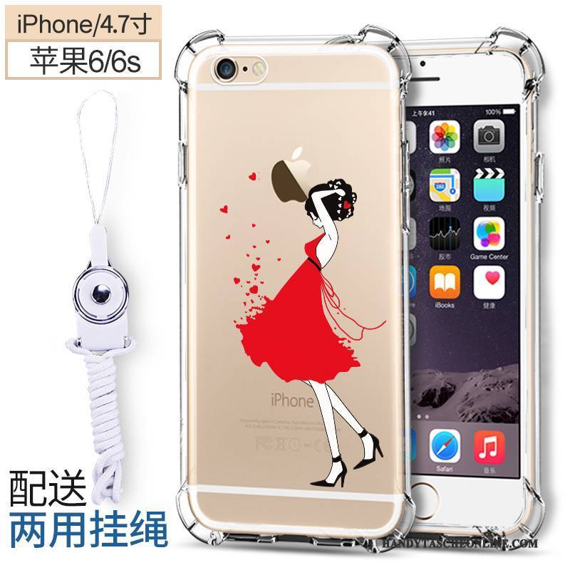 Hülle iPhone 6/6s Weiche Handyhüllen Neu, Case iPhone 6/6s Silikon Anti-sturz Trend