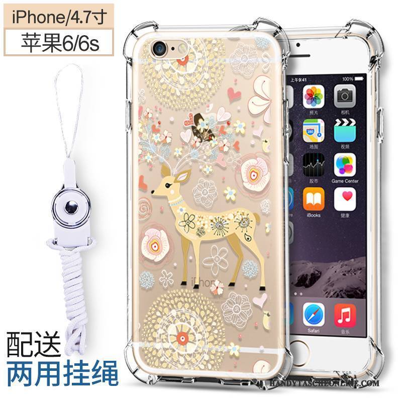 Hülle iPhone 6/6s Weiche Handyhüllen Neu, Case iPhone 6/6s Silikon Anti-sturz Trend