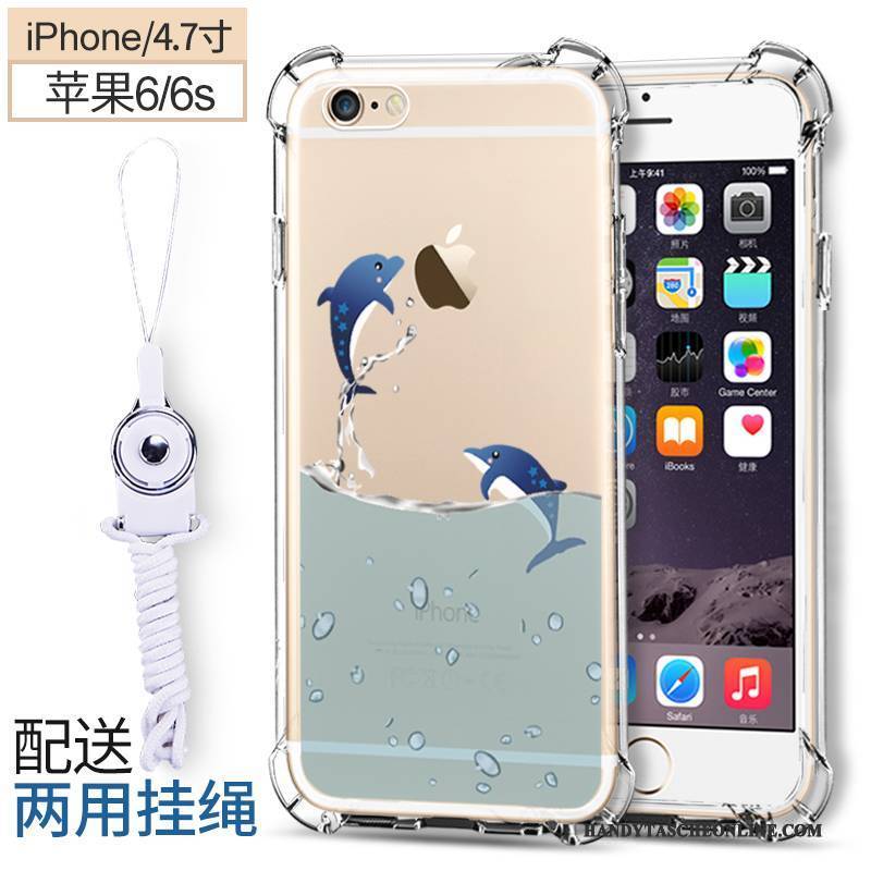 Hülle iPhone 6/6s Weiche Handyhüllen Neu, Case iPhone 6/6s Silikon Anti-sturz Trend