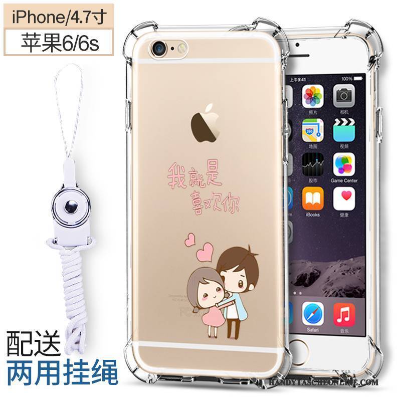 Hülle iPhone 6/6s Weiche Handyhüllen Neu, Case iPhone 6/6s Silikon Anti-sturz Trend