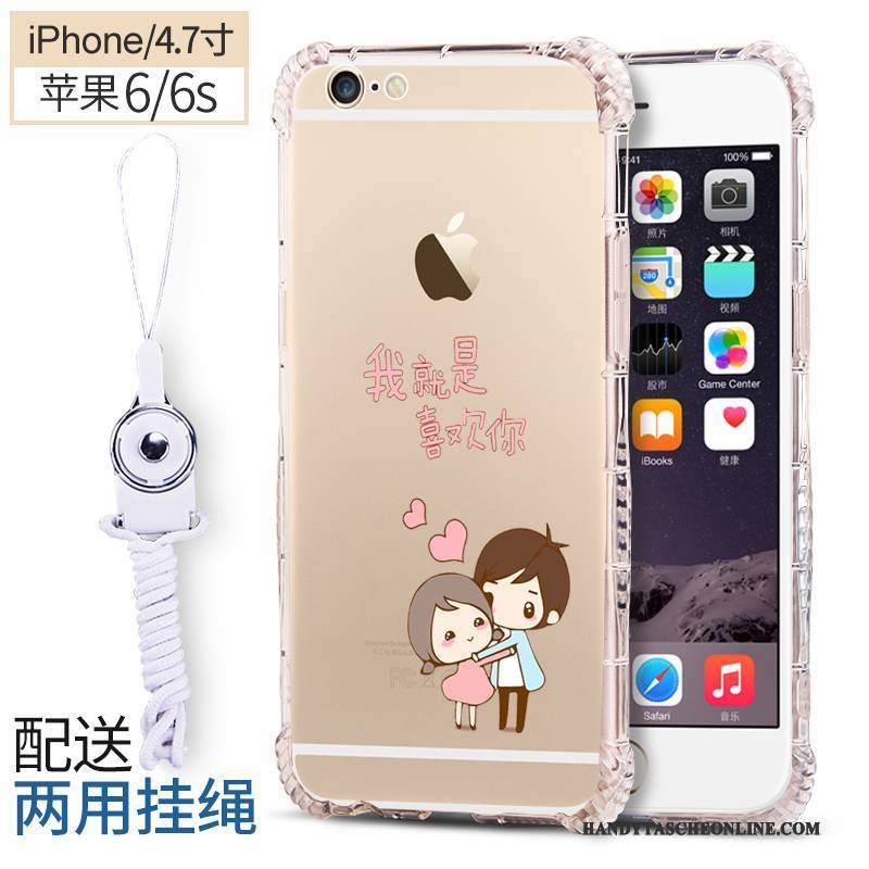 Hülle iPhone 6/6s Weiche Handyhüllen Neu, Case iPhone 6/6s Silikon Anti-sturz Trend