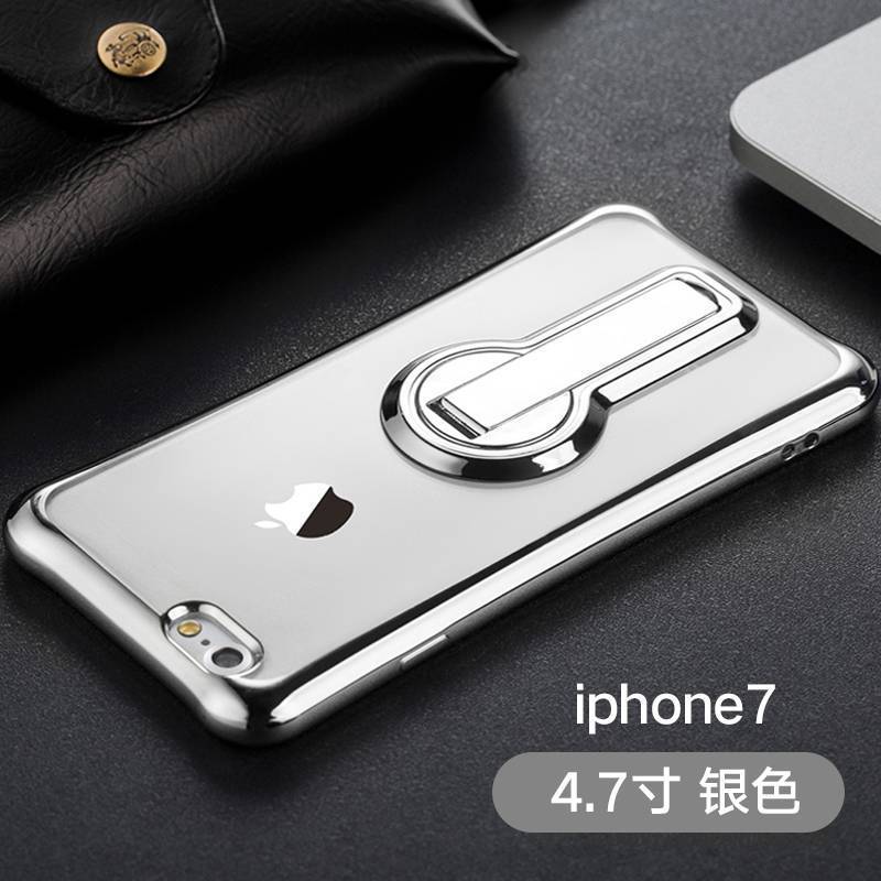 Hülle iPhone 7 Farbe Persönlichkeit Anti-sturz, Case iPhone 7 Schutz Rot Trend