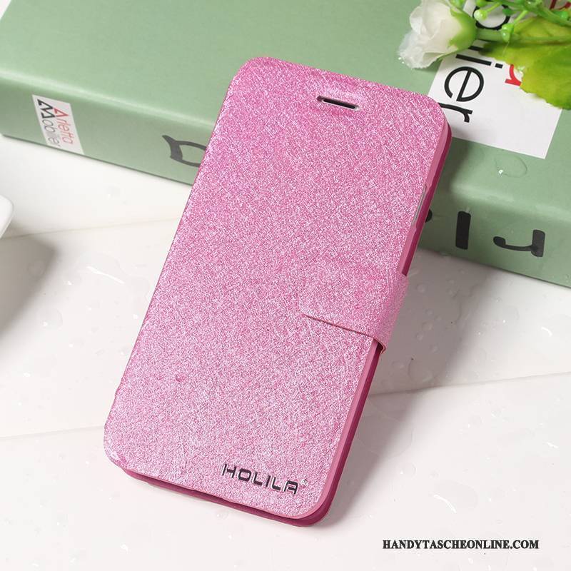 Hülle iPhone 7 Folio Blau Handyhüllen, Case iPhone 7 Lederhülle