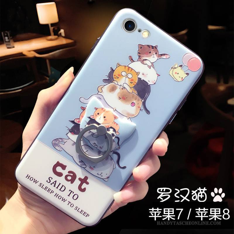 Hülle iPhone 7 Karikatur Anti-sturz Neu, Case iPhone 7 Prägung Trendmarke Handyhüllen