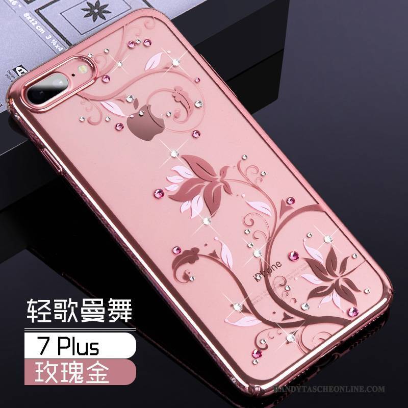 Hülle iPhone 7 Plus Kreativ Schwarz Schwer, Case iPhone 7 Plus Taschen Neu Trend