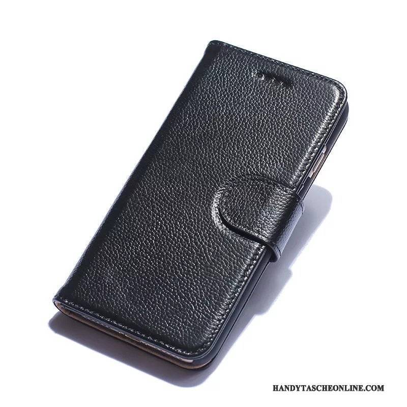 Hülle iPhone 7 Plus Lederhülle Neu Anti-sturz, Case iPhone 7 Plus Leder Orange Handyhüllen