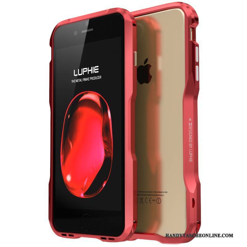 Hülle iPhone 7 Plus Metall Neu Grenze, Case iPhone 7 Plus Schutz Anti-sturz Handyhüllen