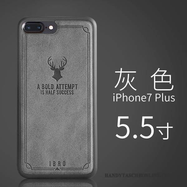 Hülle iPhone 7 Plus Schutz Schlank Handyhüllen, Case iPhone 7 Plus Retro