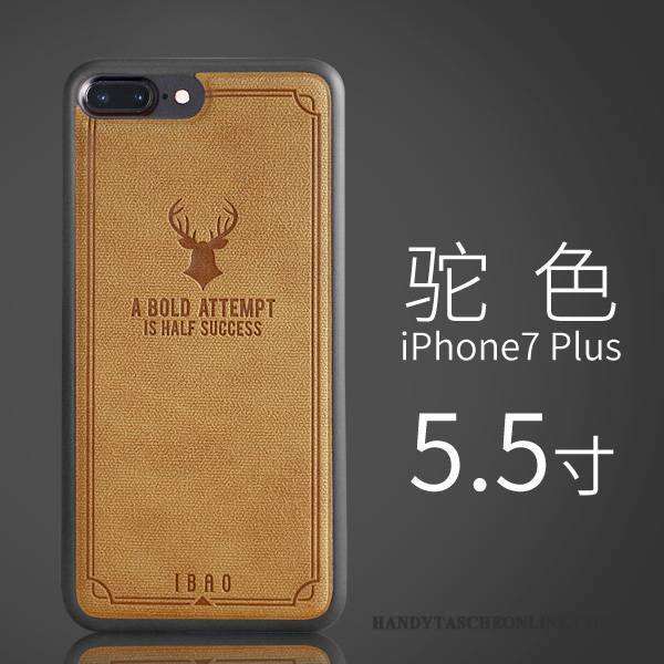 Hülle iPhone 7 Plus Schutz Schlank Handyhüllen, Case iPhone 7 Plus Retro