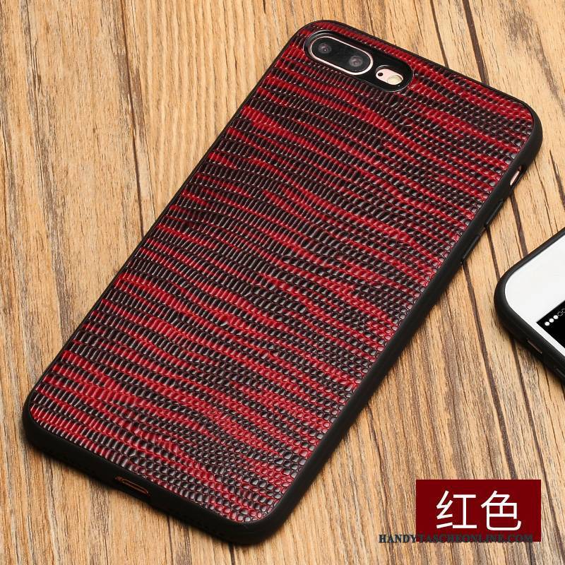 Hülle iPhone 7 Plus Taschen Handyhüllen Schwarz, Case iPhone 7 Plus Lederhülle Neu Trendmarke