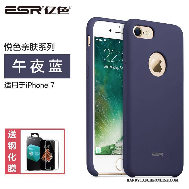 Hülle iPhone 7 Silikon Neu Rot, Case iPhone 7 Schutz Anti-sturz Handyhüllen