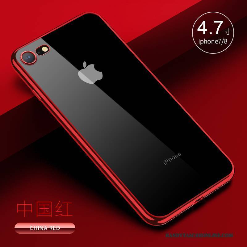 Hülle iPhone 7 Taschen Schlank Anti-sturz, Case iPhone 7 Silikon Handyhüllen Transparent