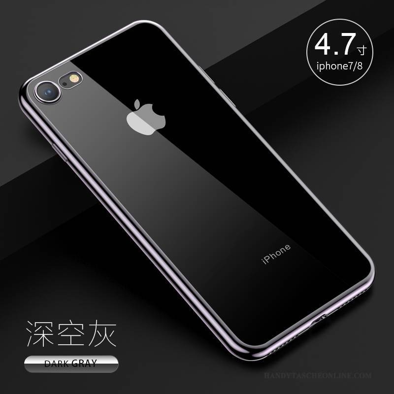 Hülle iPhone 7 Taschen Schlank Anti-sturz, Case iPhone 7 Silikon Handyhüllen Transparent