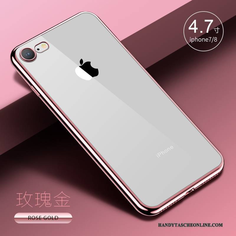 Hülle iPhone 7 Taschen Schlank Anti-sturz, Case iPhone 7 Silikon Handyhüllen Transparent