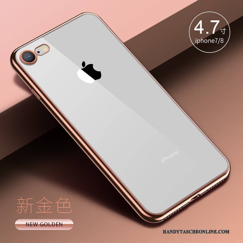 Hülle iPhone 7 Taschen Schlank Anti-sturz, Case iPhone 7 Silikon Handyhüllen Transparent