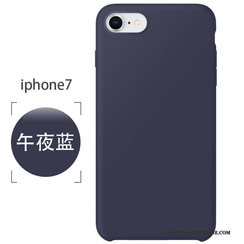 Hülle iPhone 7 Weiche Rot Rosa, Case iPhone 7 Silikon Anti-sturz Handyhüllen