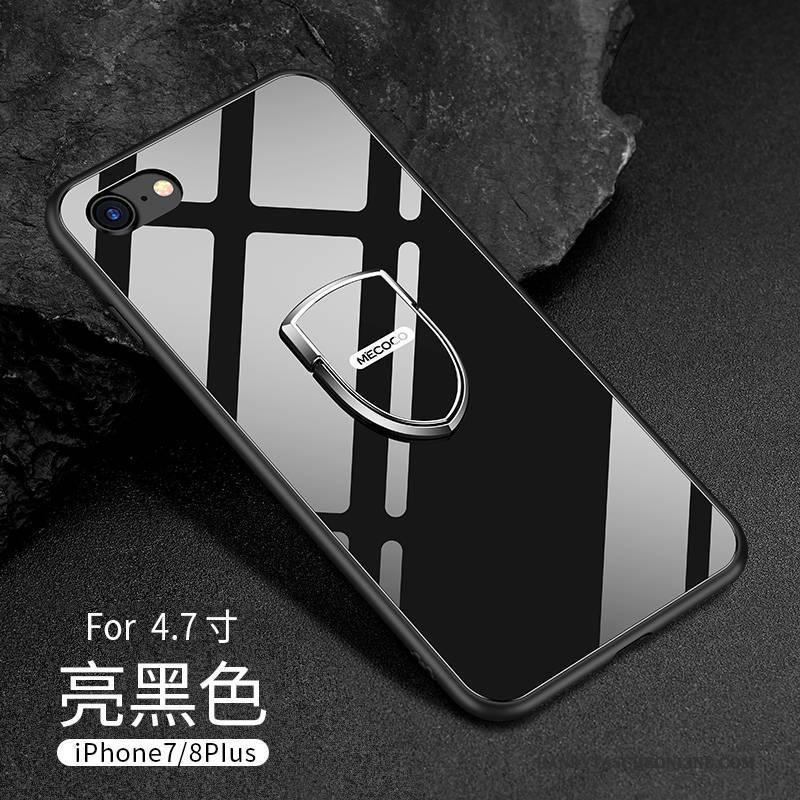 Hülle iPhone 8 Kreativ Persönlichkeit Glas, Case iPhone 8 Anti-sturz Handyhüllen