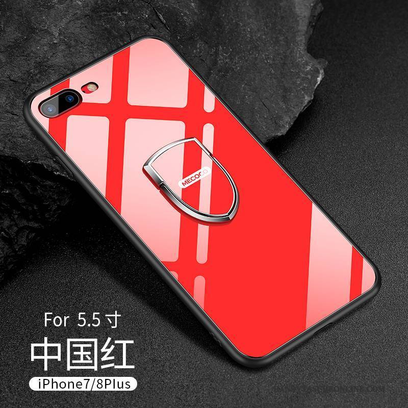 Hülle iPhone 8 Kreativ Persönlichkeit Glas, Case iPhone 8 Anti-sturz Handyhüllen
