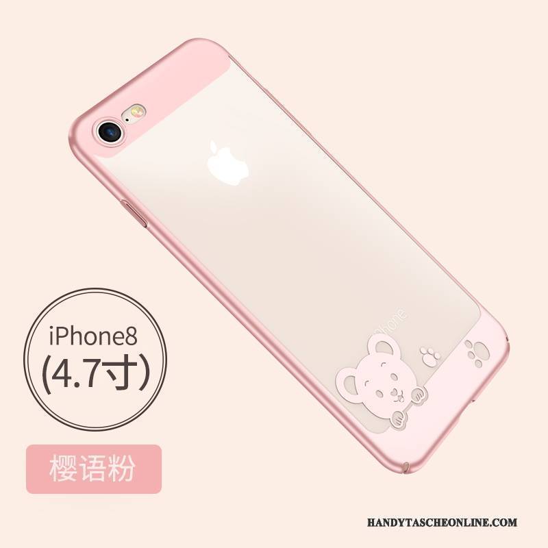 Hülle iPhone 8 Kreativ Schlank Anti-sturz, Case iPhone 8 Weiche Handyhüllen Transparent