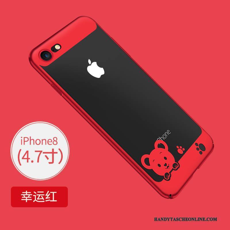 Hülle iPhone 8 Kreativ Schlank Anti-sturz, Case iPhone 8 Weiche Handyhüllen Transparent