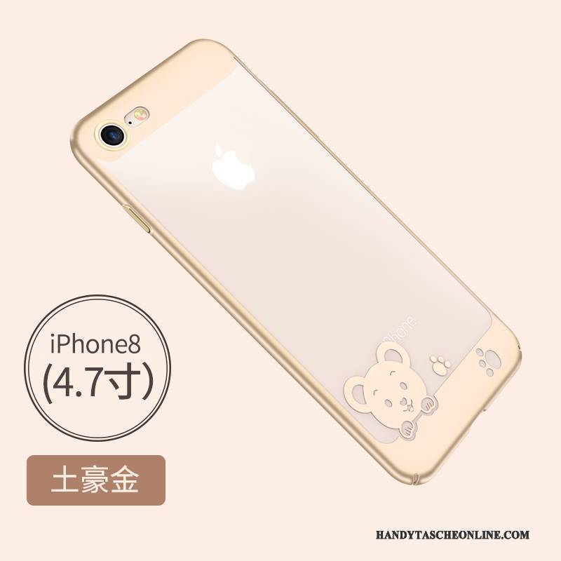 Hülle iPhone 8 Kreativ Schlank Anti-sturz, Case iPhone 8 Weiche Handyhüllen Transparent