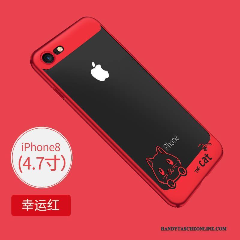 Hülle iPhone 8 Kreativ Schlank Anti-sturz, Case iPhone 8 Weiche Handyhüllen Transparent