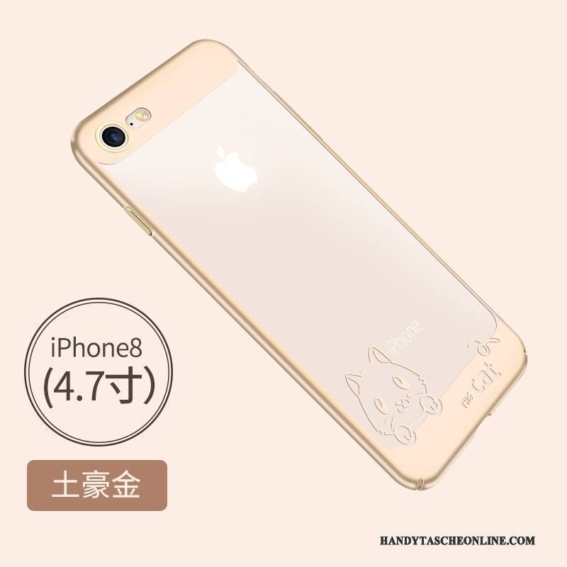 Hülle iPhone 8 Kreativ Schlank Anti-sturz, Case iPhone 8 Weiche Handyhüllen Transparent