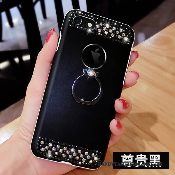 Hülle iPhone 8 Luxus Ring Schnalle, Case iPhone 8 Kreativ Handyhüllen Persönlichkeit