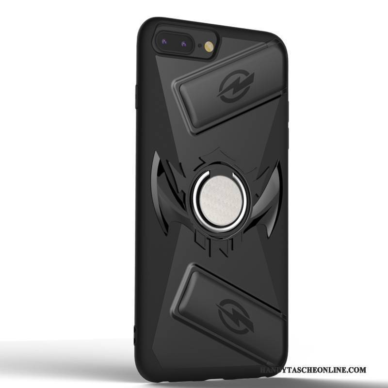 Hülle iPhone 8 Plus Spiele Griff, Case iPhone 8 Plus Dunkelblau Huhn