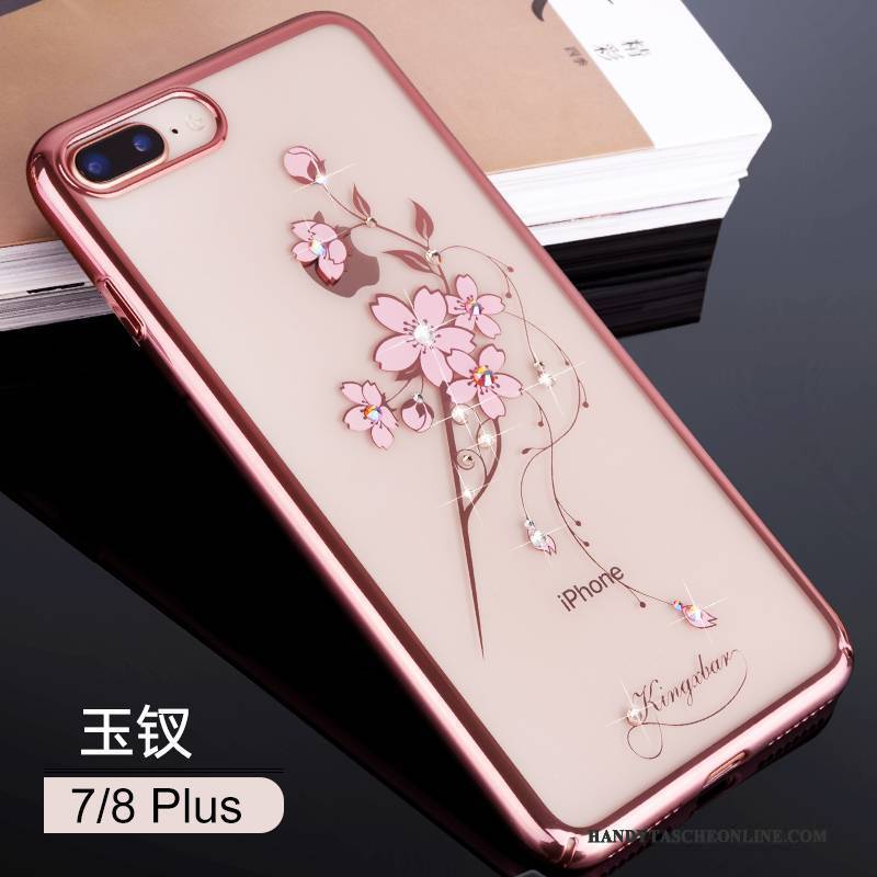 Hülle iPhone 8 Plus Strass Handyhüllen Neu, Case iPhone 8 Plus Luxus Trend Anti-sturz