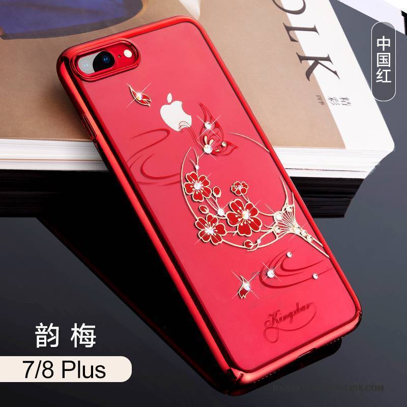 Hülle iPhone 8 Plus Strass Handyhüllen Neu, Case iPhone 8 Plus Luxus Trend Anti-sturz