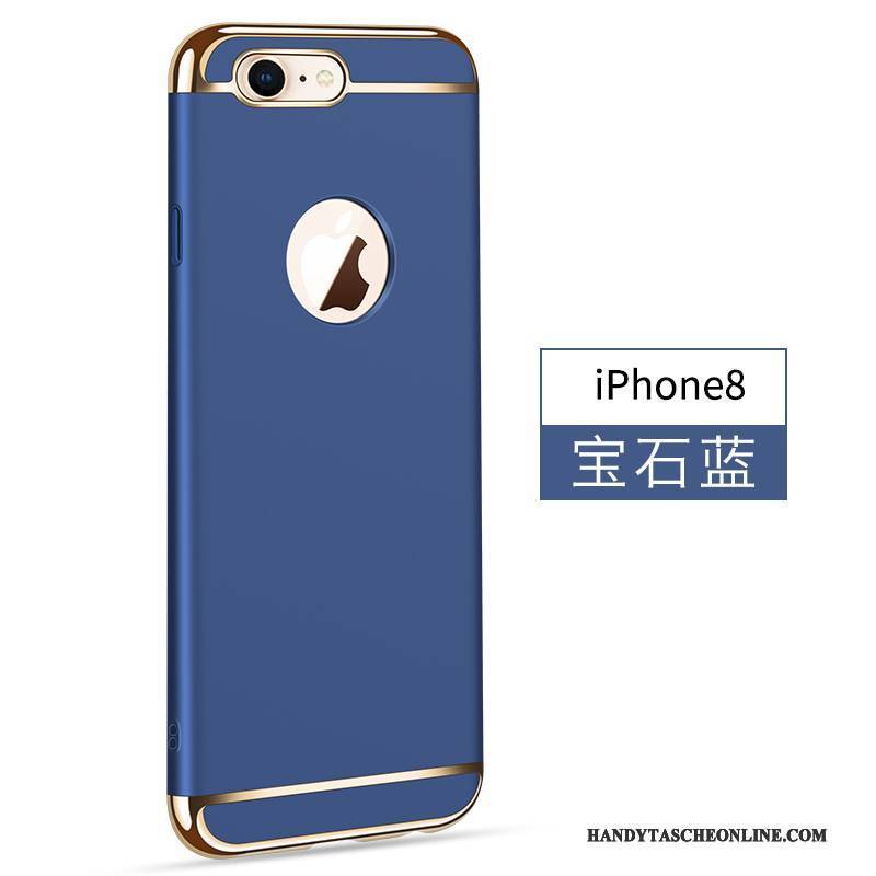 Hülle iPhone 8 Schutz Schwer Nubuck, Case iPhone 8 Gold Neu