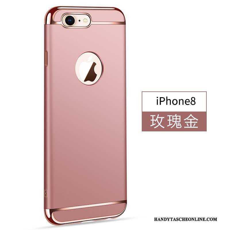 Hülle iPhone 8 Schutz Schwer Nubuck, Case iPhone 8 Gold Neu