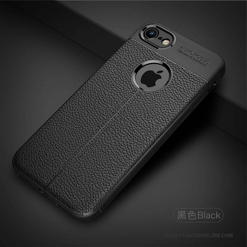Hülle iPhone 8 Silikon Handyhüllen Rot, Case iPhone 8 Taschen Business Anti-sturz