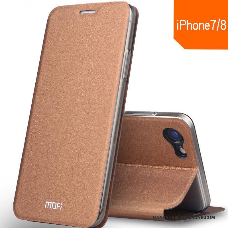 Hülle iPhone 8 Taschen Anti-sturz Handyhüllen, Case iPhone 8 Lederhülle