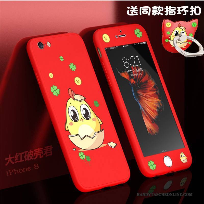 Hülle iPhone 8 Taschen Lila Trendmarke, Case iPhone 8 Weiche Handyhüllen
