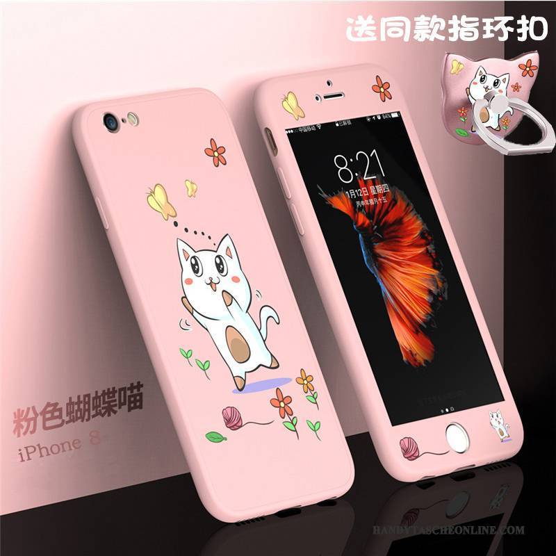 Hülle iPhone 8 Taschen Lila Trendmarke, Case iPhone 8 Weiche Handyhüllen