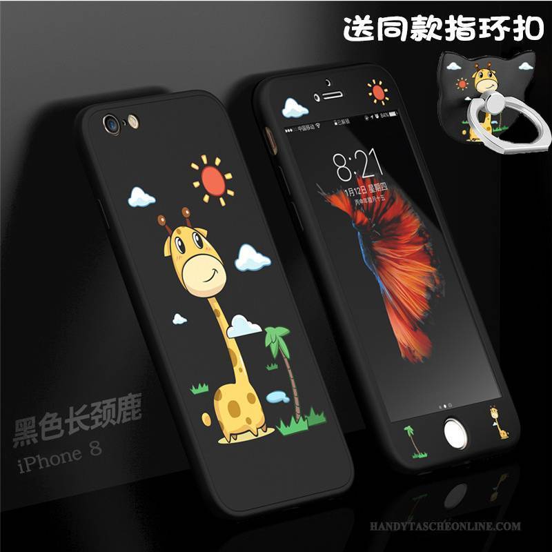 Hülle iPhone 8 Taschen Lila Trendmarke, Case iPhone 8 Weiche Handyhüllen