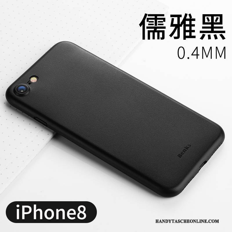 Hülle iPhone 8 Taschen Nubuck Trend, Case iPhone 8 Handyhüllen Dünn
