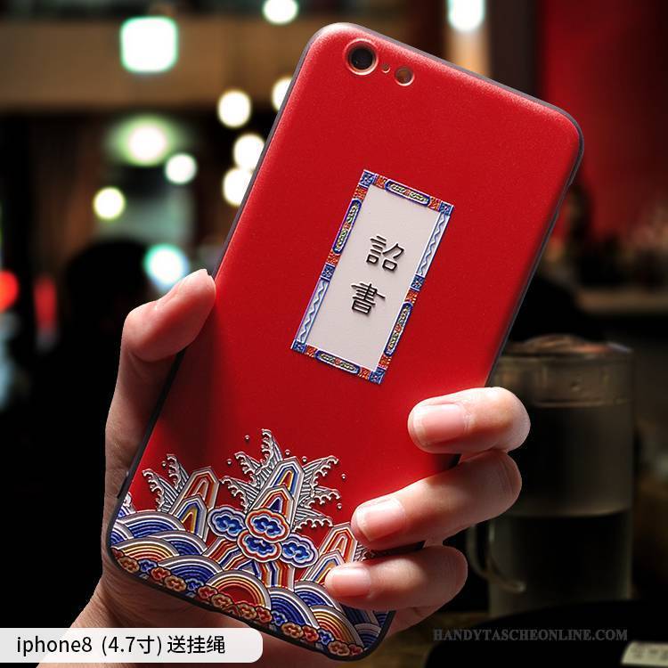 Hülle iPhone 8 Taschen Persönlichkeit Lustig, Case iPhone 8 Kreativ Gelb Handyhüllen