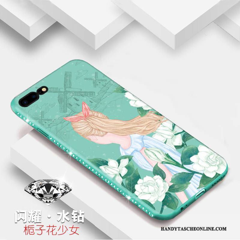 Hülle iPhone 8 Taschen Trend Rosa, Case iPhone 8 Silikon Anti-sturz Handyhüllen
