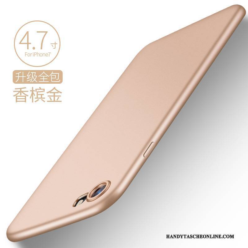 Hülle iPhone 8 Weiche Anti-sturz Muster, Case iPhone 8 Silikon Handyhüllen Schwarz