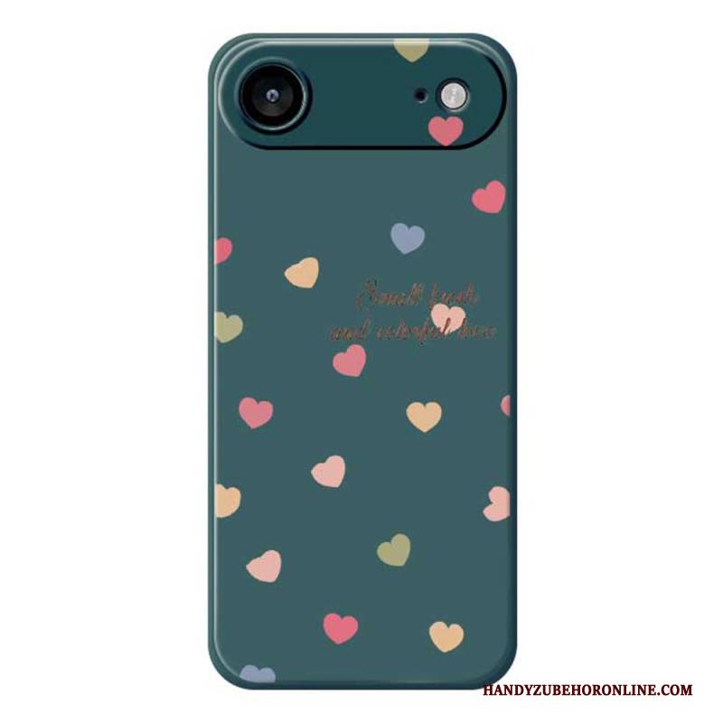 Hülle iPhone Air Bunte Herzen