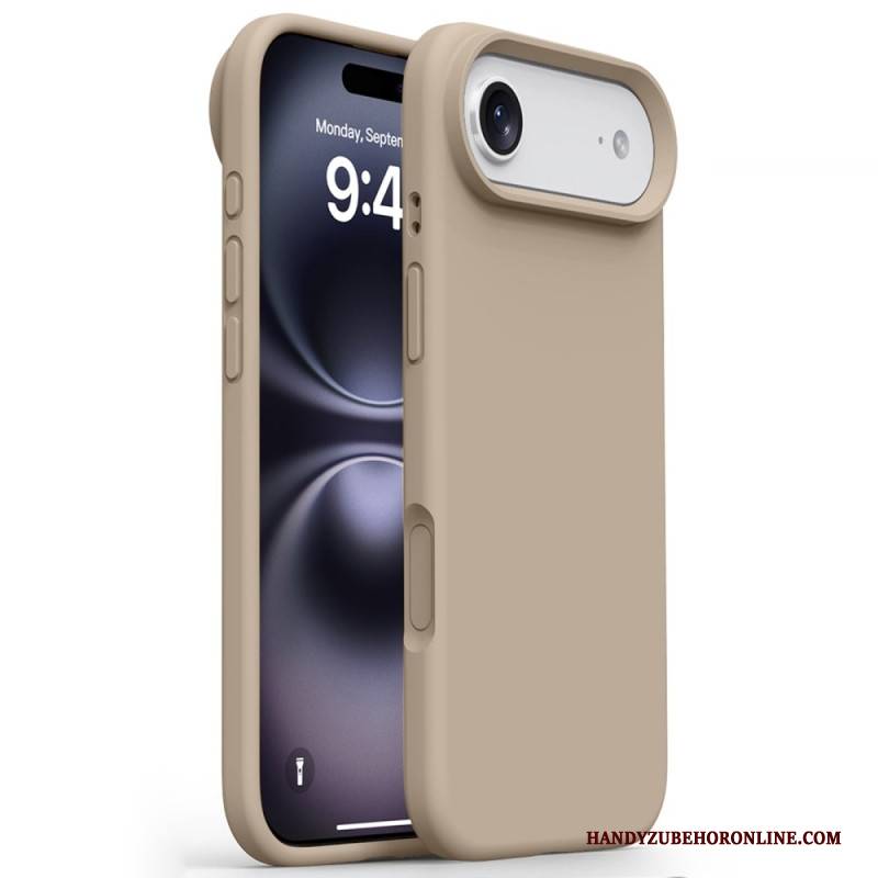 Hülle iPhone Air Flüssigsilikon Und Mikrofaser