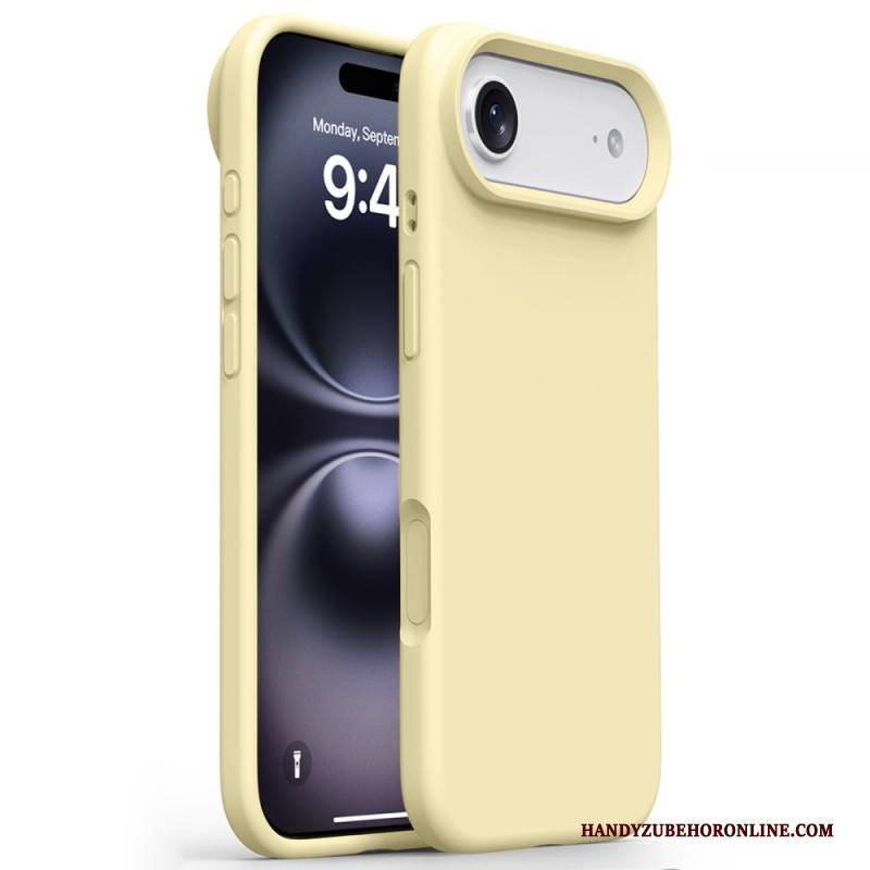 Hülle iPhone Air Flüssigsilikon Und Mikrofaser